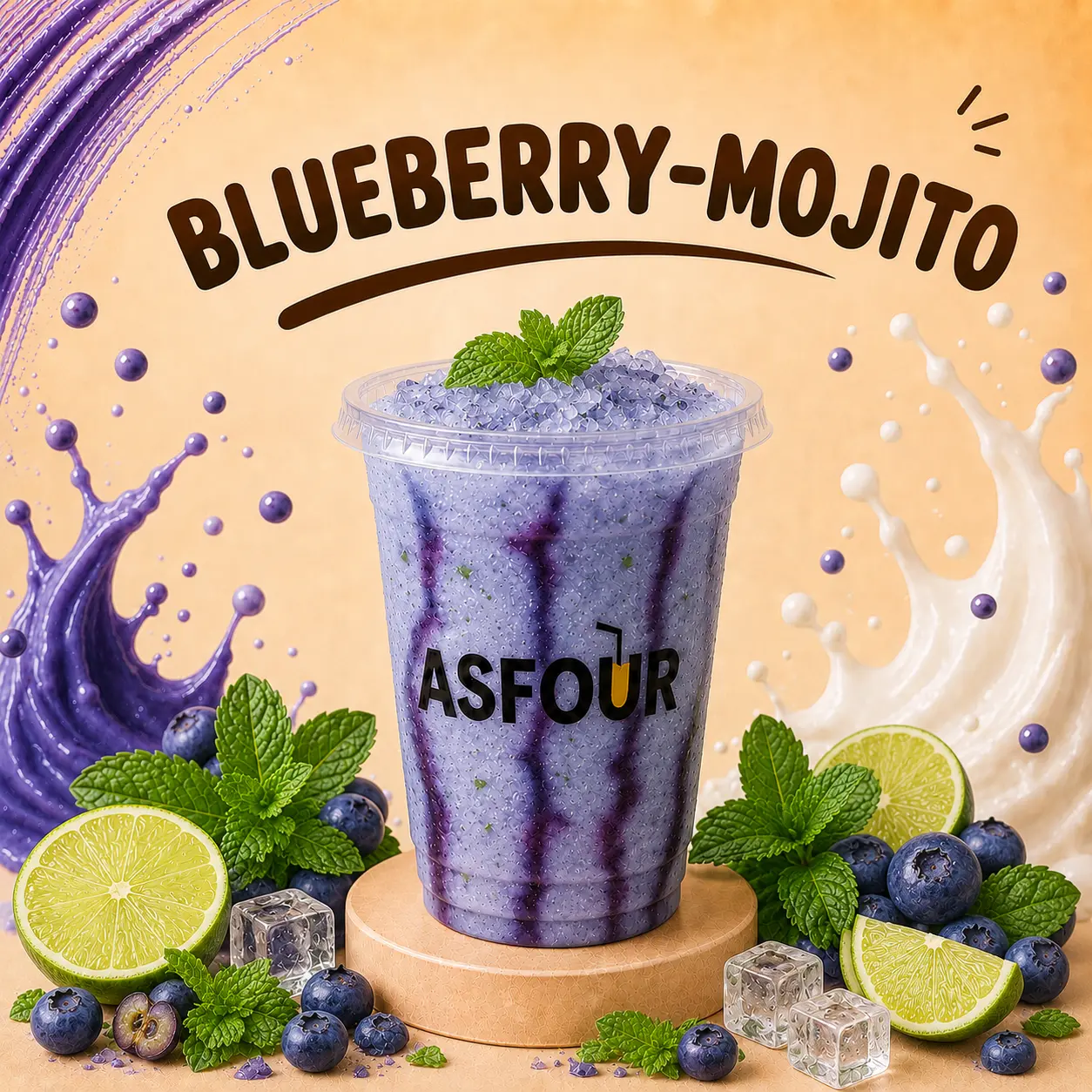 Blueberry Mojito